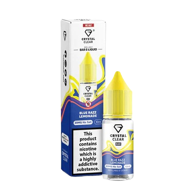 Crystal Clear Nic Salt E-Liquid – 10mg