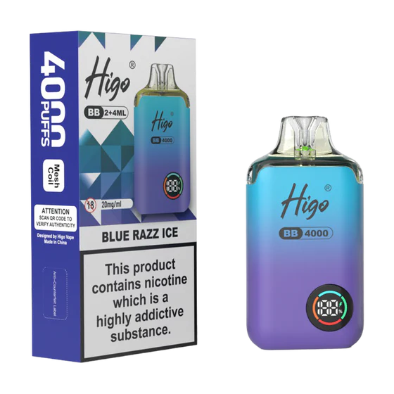 Higo BB 4000 Prefilled Pod Kit – 20mg Nic Salt