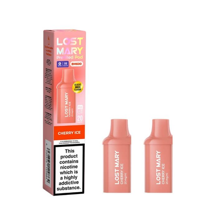 Lost Mary BM600 Prefilled Pods 2 Pack– 20mg Nic Salt