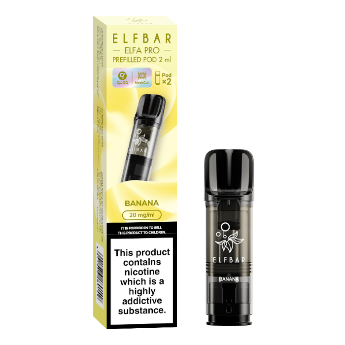 ELFBAR ELFA PRO Prefilled Pods - 20mg Nic ( Pack of 2 )