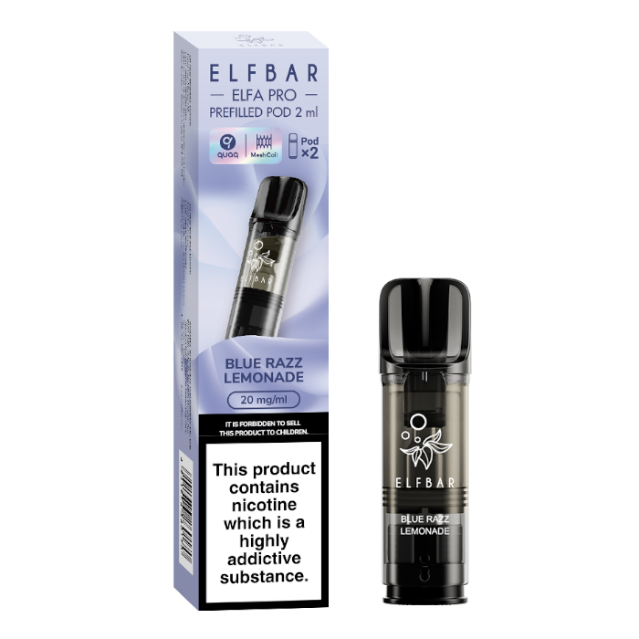 ELFBAR ELFA PRO Prefilled Pods - 20mg Nic ( Pack of 2 )
