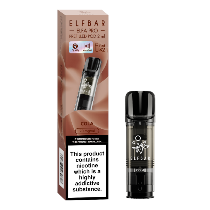 ELFBAR ELFA PRO Prefilled Pods - 20mg Nic ( Pack of 2 )