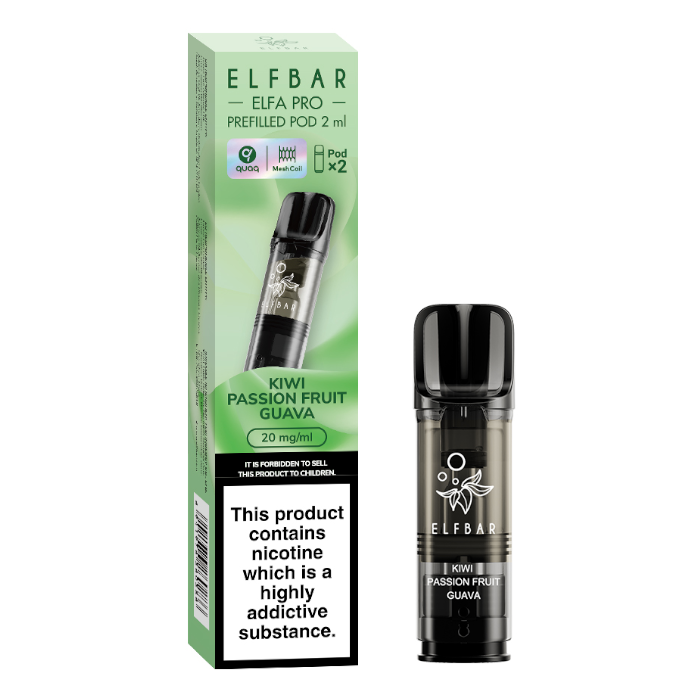 ELFBAR ELFA PRO Prefilled Pods - 20mg Nic ( Pack of 2 )