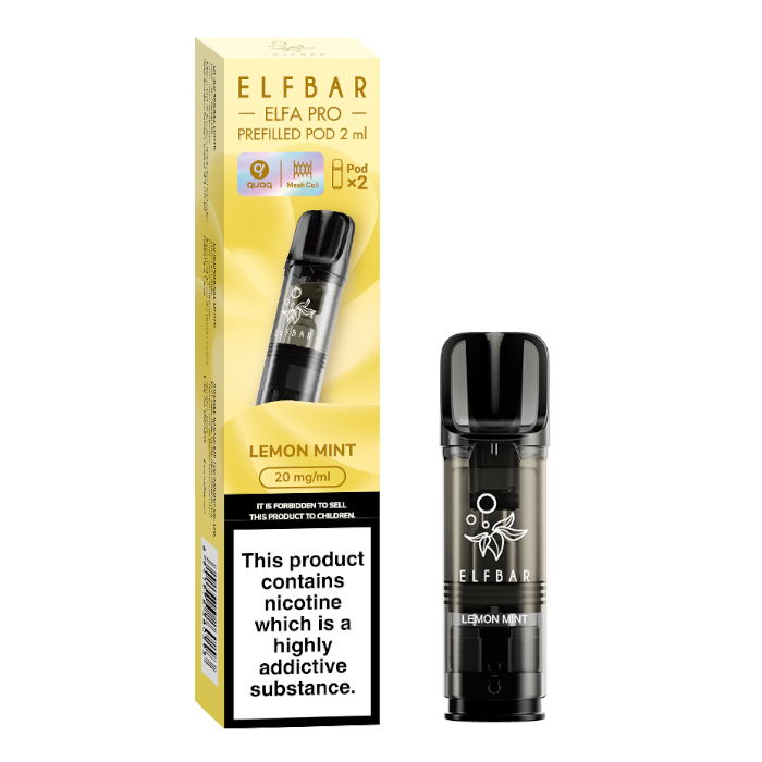 ELFBAR ELFA PRO Prefilled Pods - 20mg Nic ( Pack of 2 )