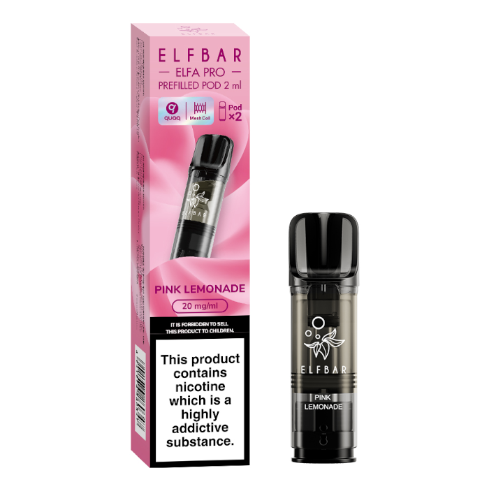ELFBAR ELFA PRO Prefilled Pods - 20mg Nic ( Pack of 2 )