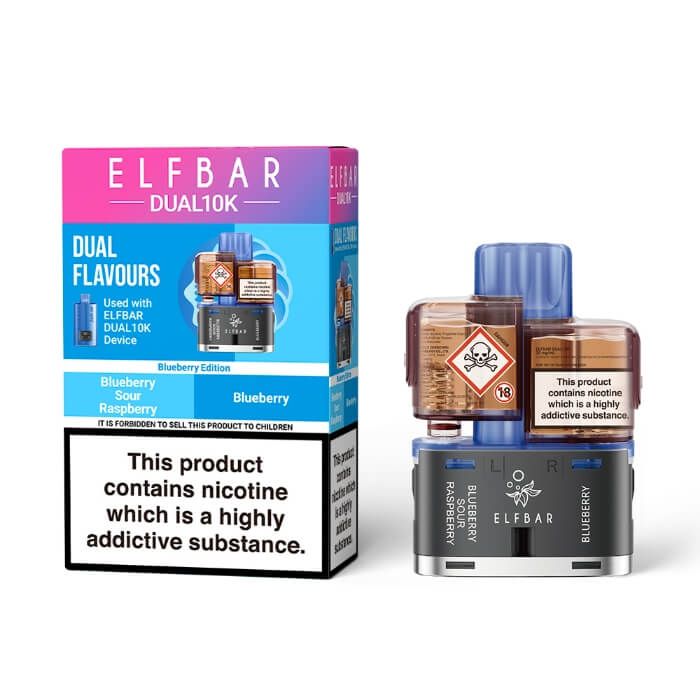 ELFBAR Dual10K Prefilled Pods - 20mg Nic