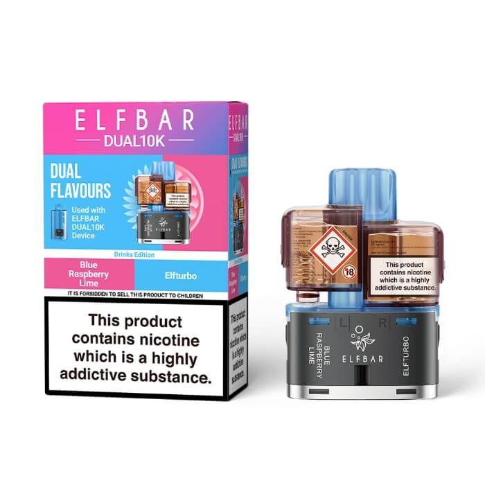 ELFBAR Dual10K Prefilled Pods - 20mg Nic