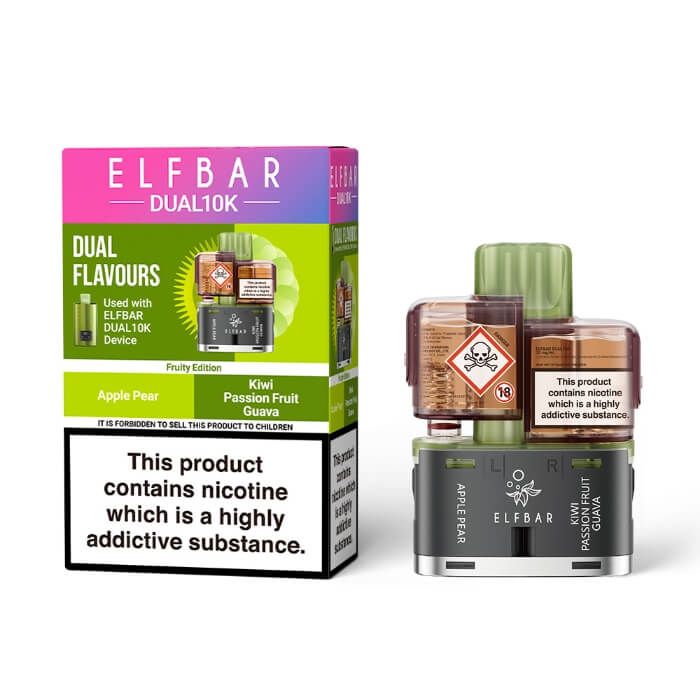 ELFBAR Dual10K Prefilled Pods - 20mg Nic
