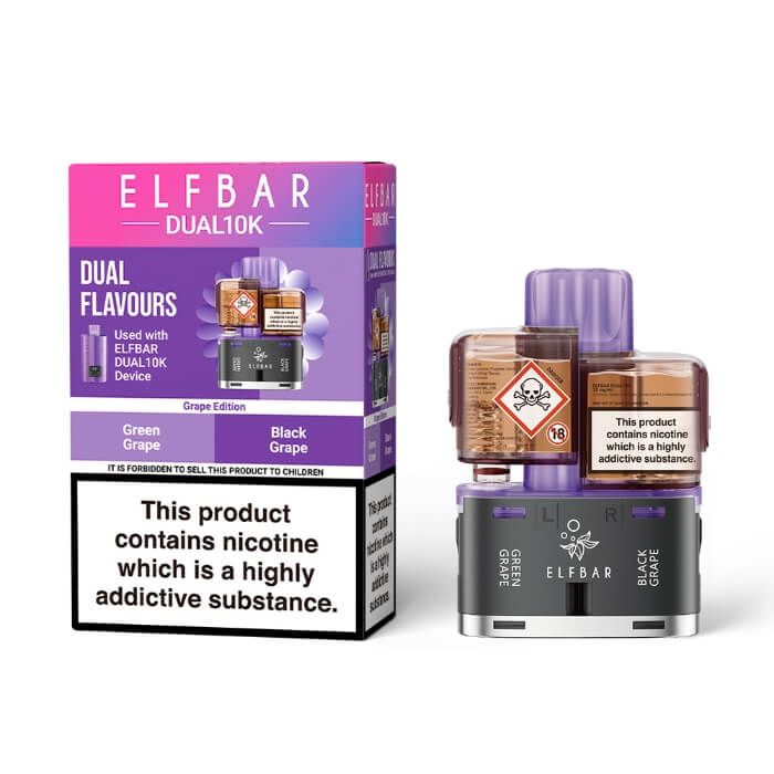 ELFBAR Dual10K Prefilled Pods - 20mg Nic
