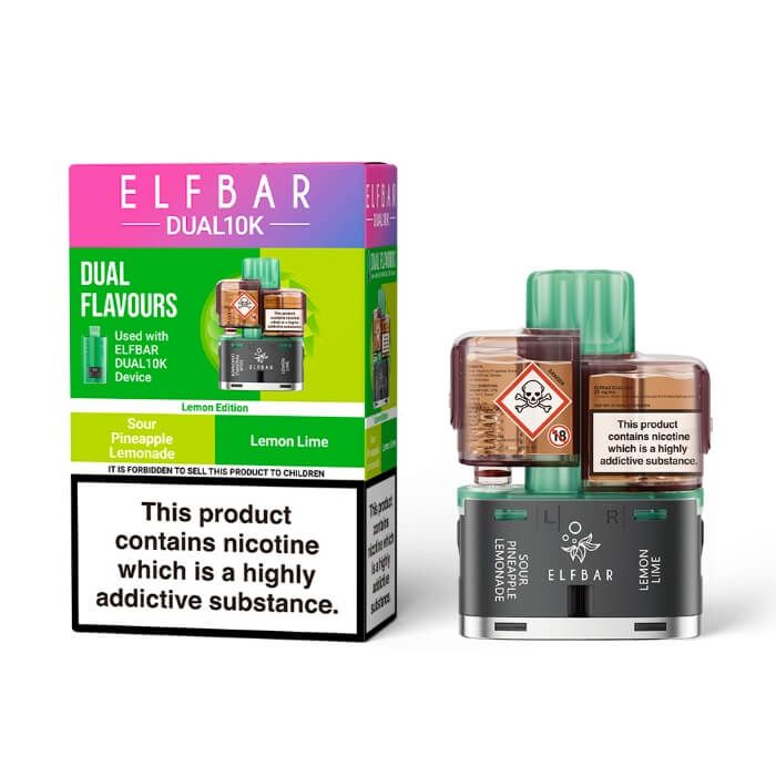 ELFBAR Dual10K Prefilled Pods - 20mg Nic