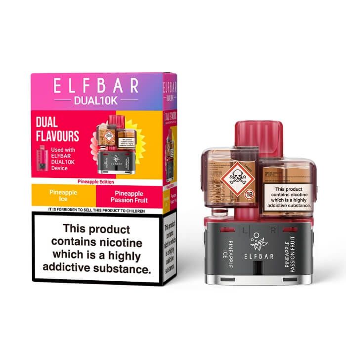 ELFBAR Dual10K Prefilled Pods - 20mg Nic