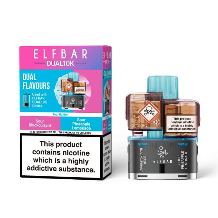 ELFBAR Dual10K Prefilled Pods - 20mg Nic