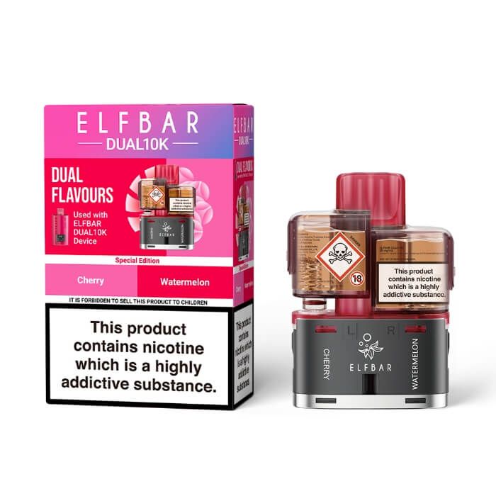 ELFBAR Dual10K Prefilled Pods - 20mg Nic