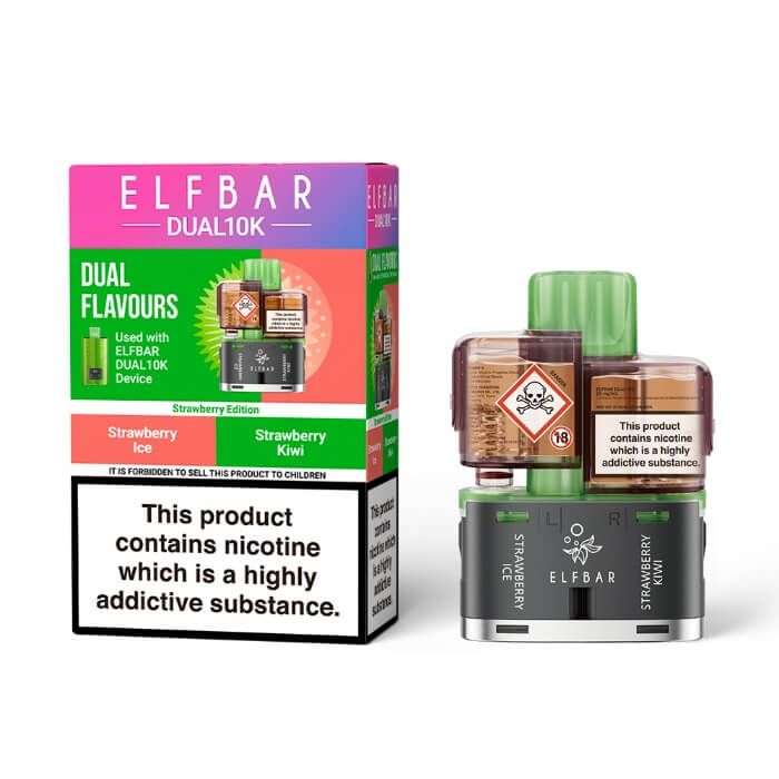 ELFBAR Dual10K Prefilled Pods - 20mg Nic