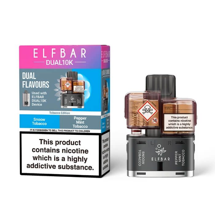 ELFBAR Dual10K Prefilled Pods - 20mg Nic