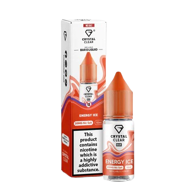 Crystal Clear Nic Salt E-Liquid – 10mg