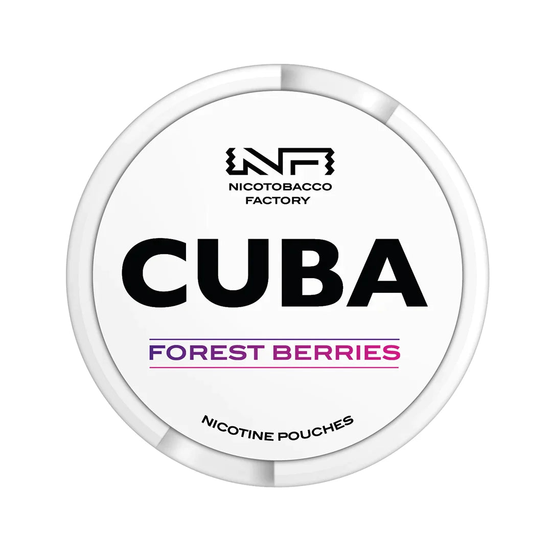CUBA Nicotine Pouches – Tobacco Free Oral Nicotine Sachets