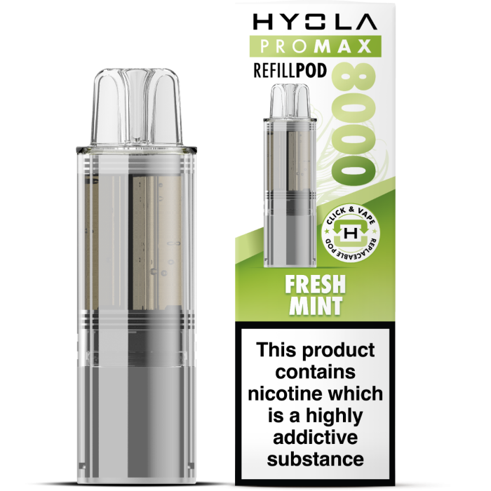 Hyola Pro Max 8000 Prefilled Pods – 20mg Nic Salt