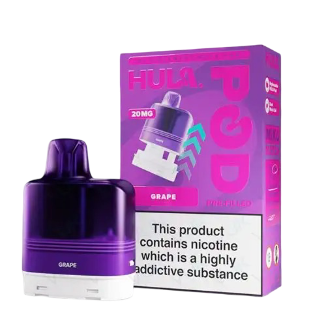 HULA 7000 BIG PUFF PREFILLED POD – 20mg Nic Salt