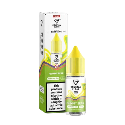Crystal Clear Nic Salt E-Liquid – 10mg