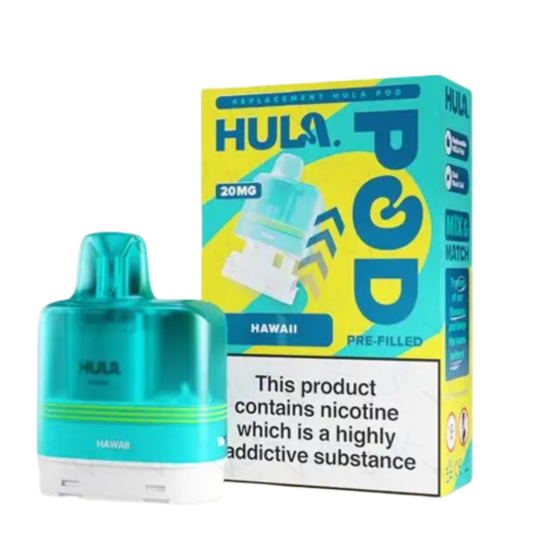 HULA 7000 BIG PUFF PREFILLED POD – 20mg Nic Salt