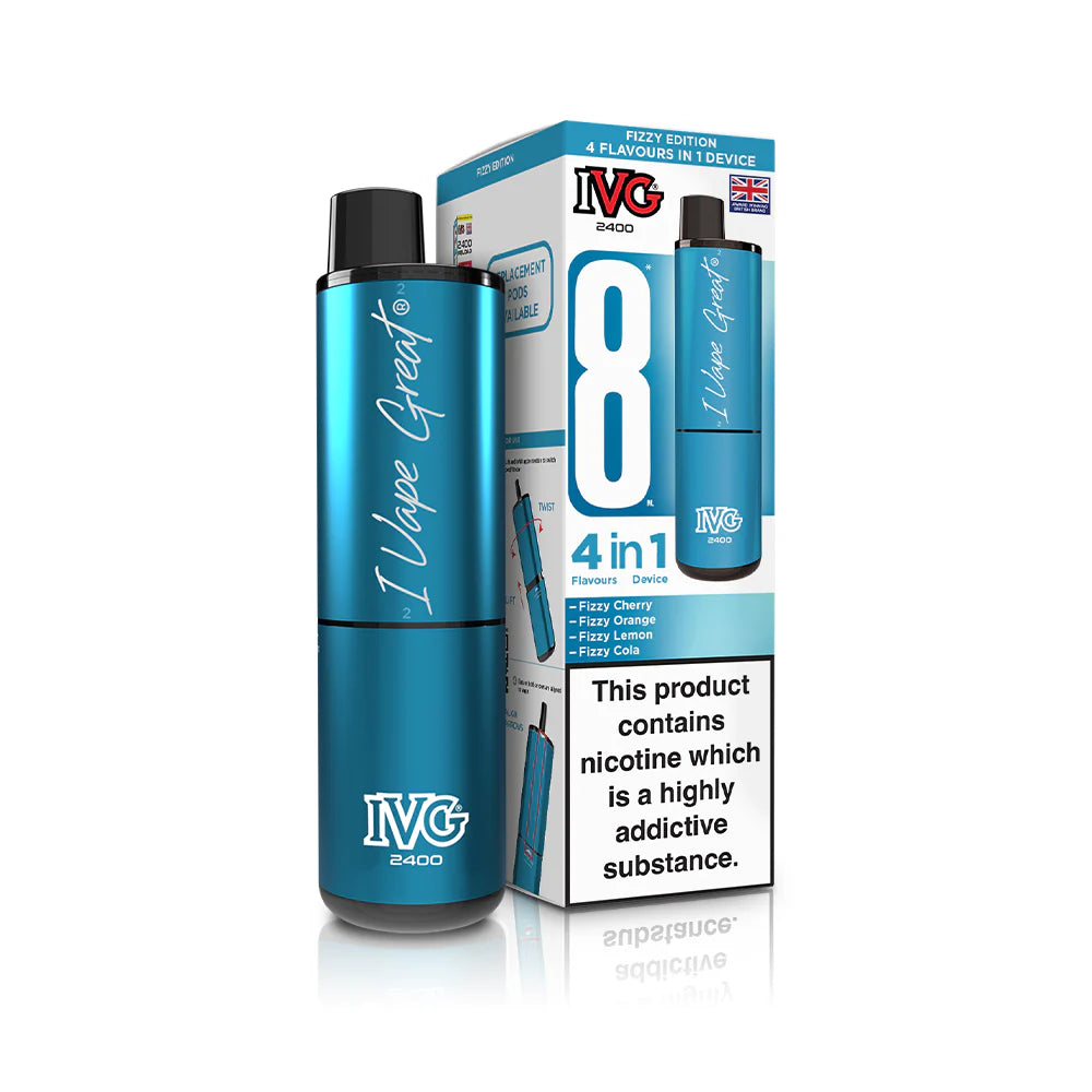 IVG 2400 4 In 1 Rechargeable Pod Kits