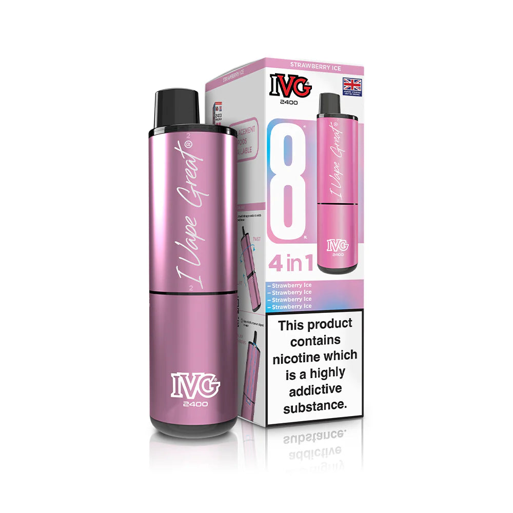 IVG 2400 4 In 1 Rechargeable Pod Kits