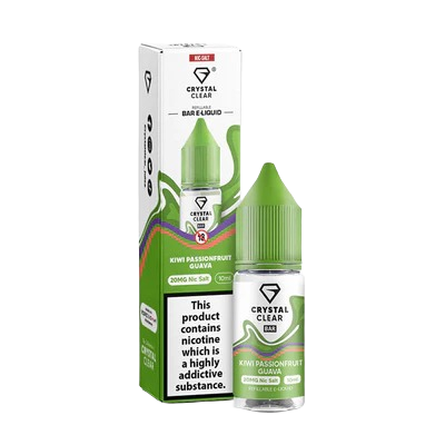 Crystal Clear Nic Salt E-Liquid – 10mg