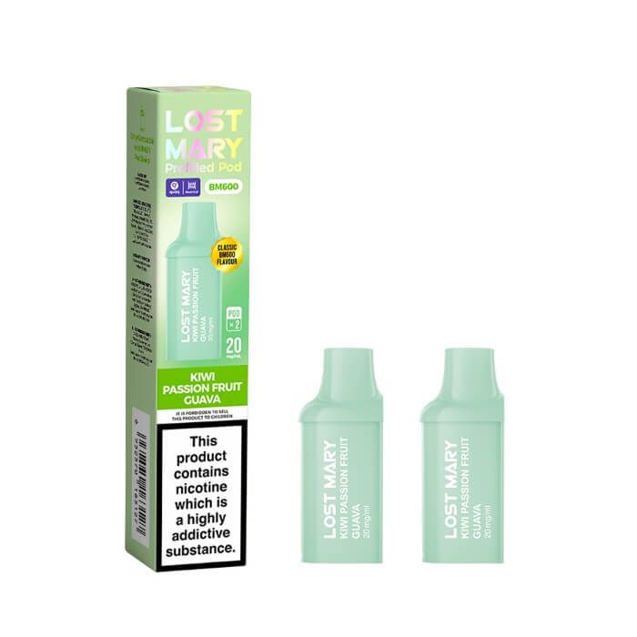Lost Mary BM600 Prefilled Pods 2 Pack– 20mg Nic Salt