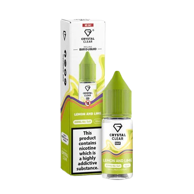 Crystal Clear Nic Salt E-Liquid – 10mg