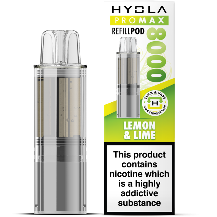 Hyola Pro Max 8000 Prefilled Pods – 20mg Nic Salt