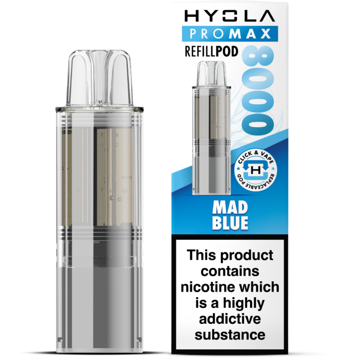 Hyola Pro Max 8000 Prefilled Pods – 20mg Nic Salt