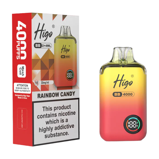 Higo BB 4000 Prefilled Pod Kit – 20mg Nic Salt