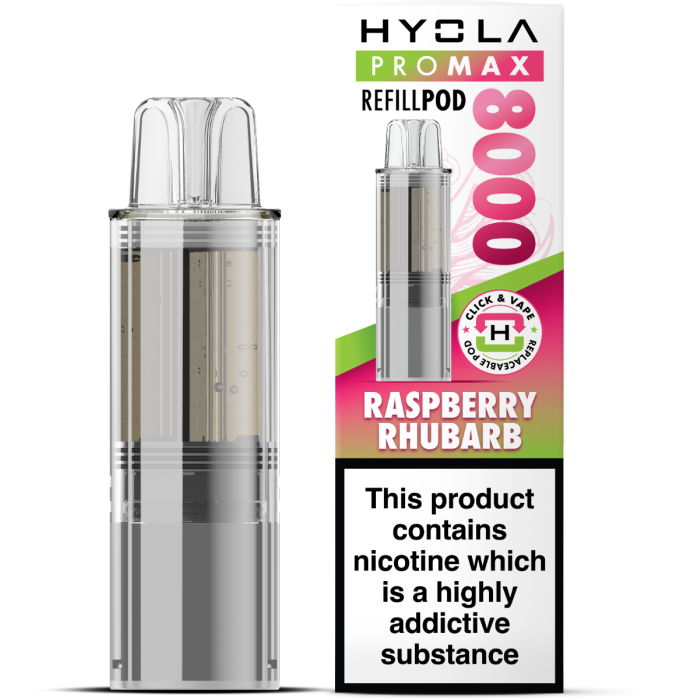 Hyola Pro Max 8000 Prefilled Pods – 20mg Nic Salt