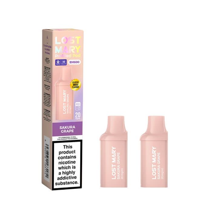 Lost Mary BM600 Prefilled Pods 2 Pack– 20mg Nic Salt