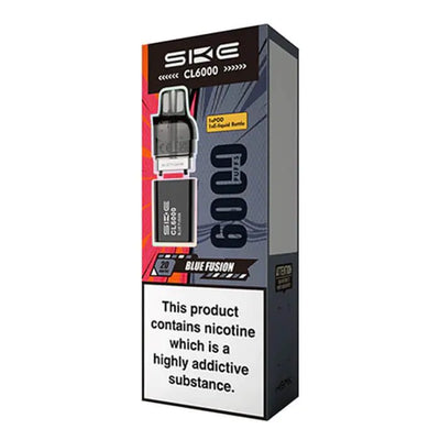 SKE Crystal CL6000 Prefilled Pods  – 20mg Nic