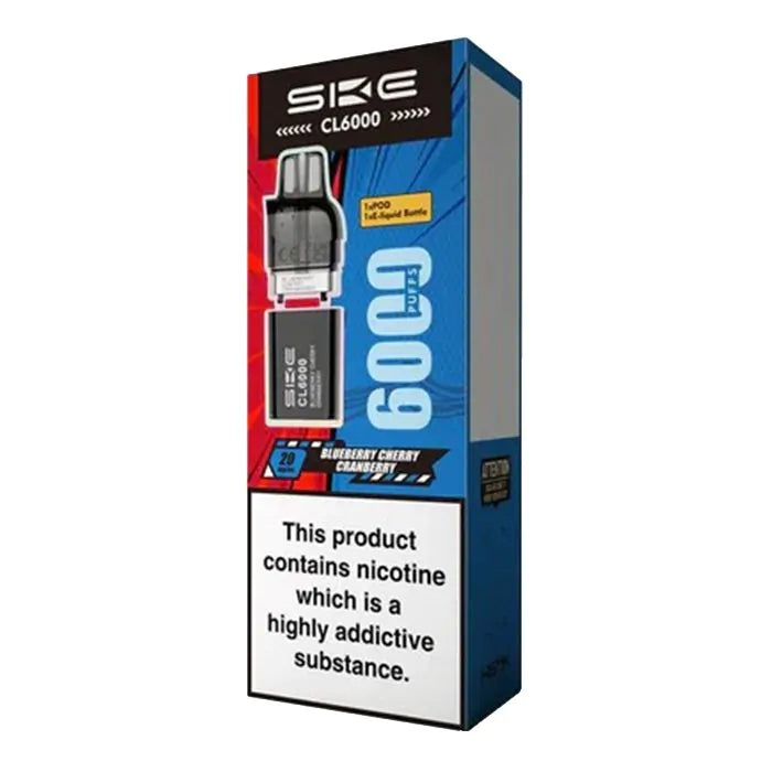 SKE Crystal CL6000 Prefilled Pods  – 20mg Nic