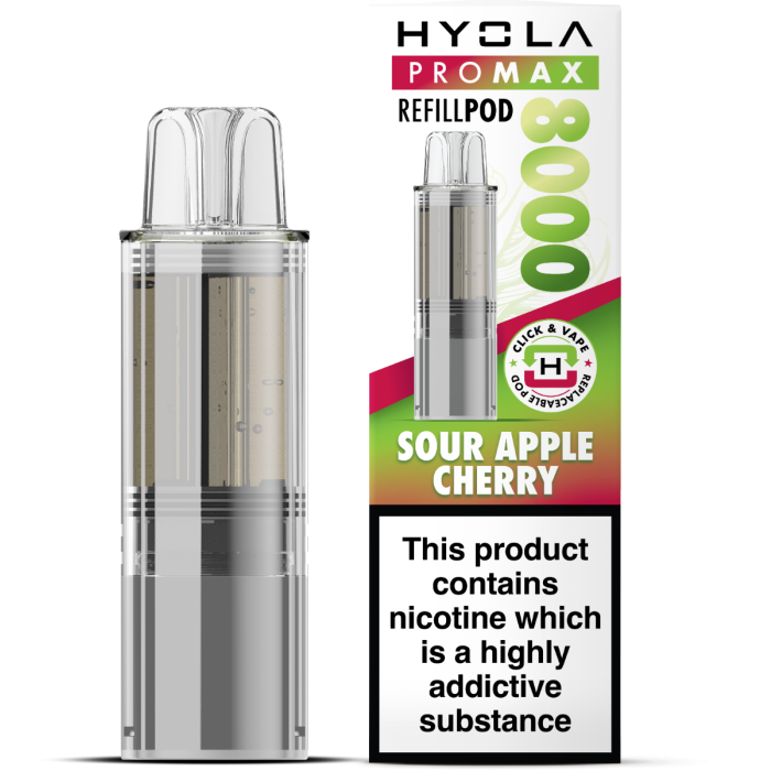 Hyola Pro Max 8000 Prefilled Pods – 20mg Nic Salt