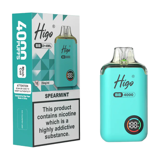 Higo BB 4000 Prefilled Pod Kit – 20mg Nic Salt