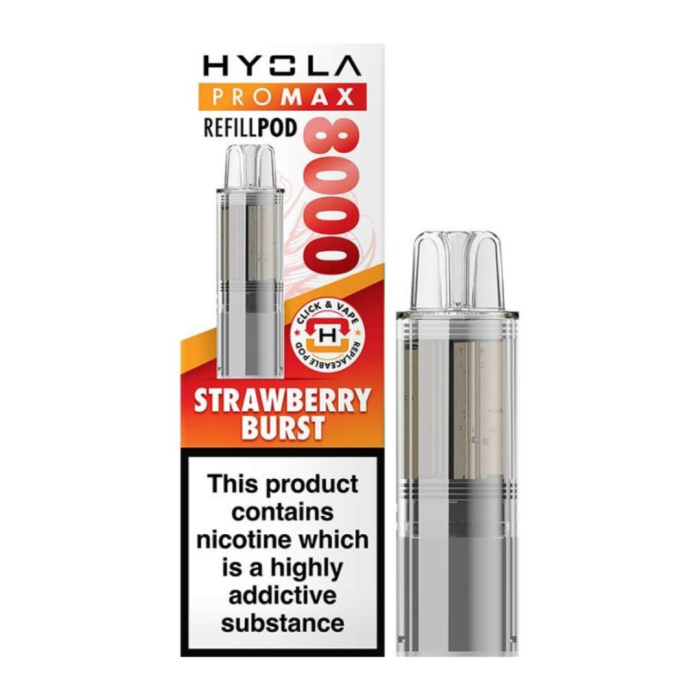 Hyola Pro Max 8000 Prefilled Pods – 20mg Nic Salt