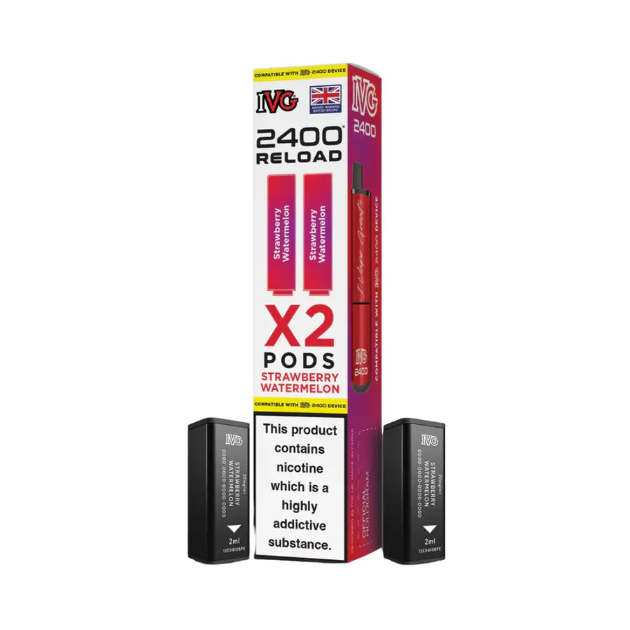 IVG 2400 Reload 2-in-1 Prefilled Pods – 20mg Nic Salt