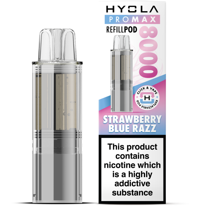 Hyola Pro Max 8000 Prefilled Pods – 20mg Nic Salt