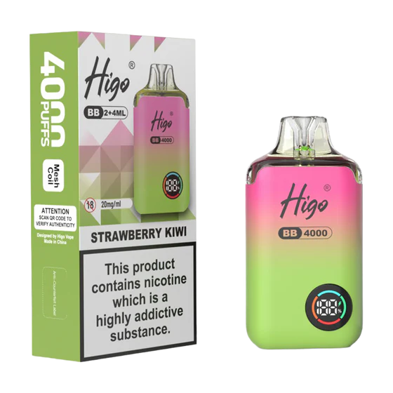 Higo BB 4000 Prefilled Pod Kit – 20mg Nic Salt