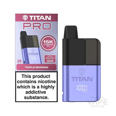 Titan Pro 15K Prefilled Pod Kit – 20mg Nic Salt