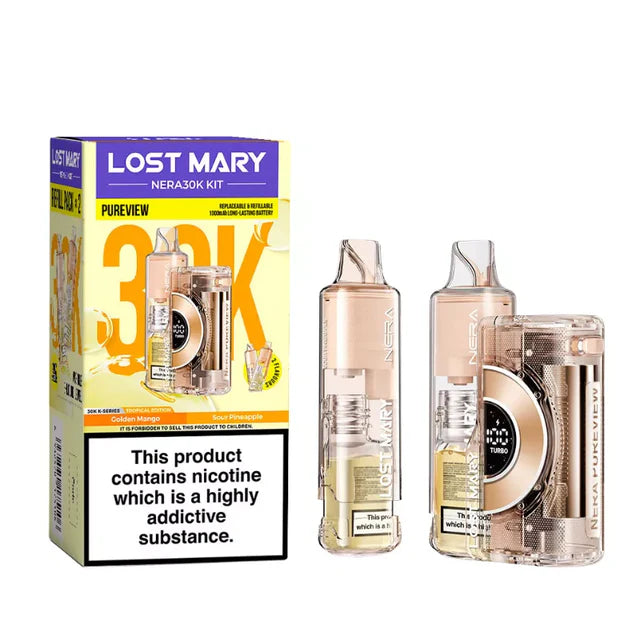 Lost Mary Nera 30K Pureview Prefilled Pod Kit– 20mg Nic Salt